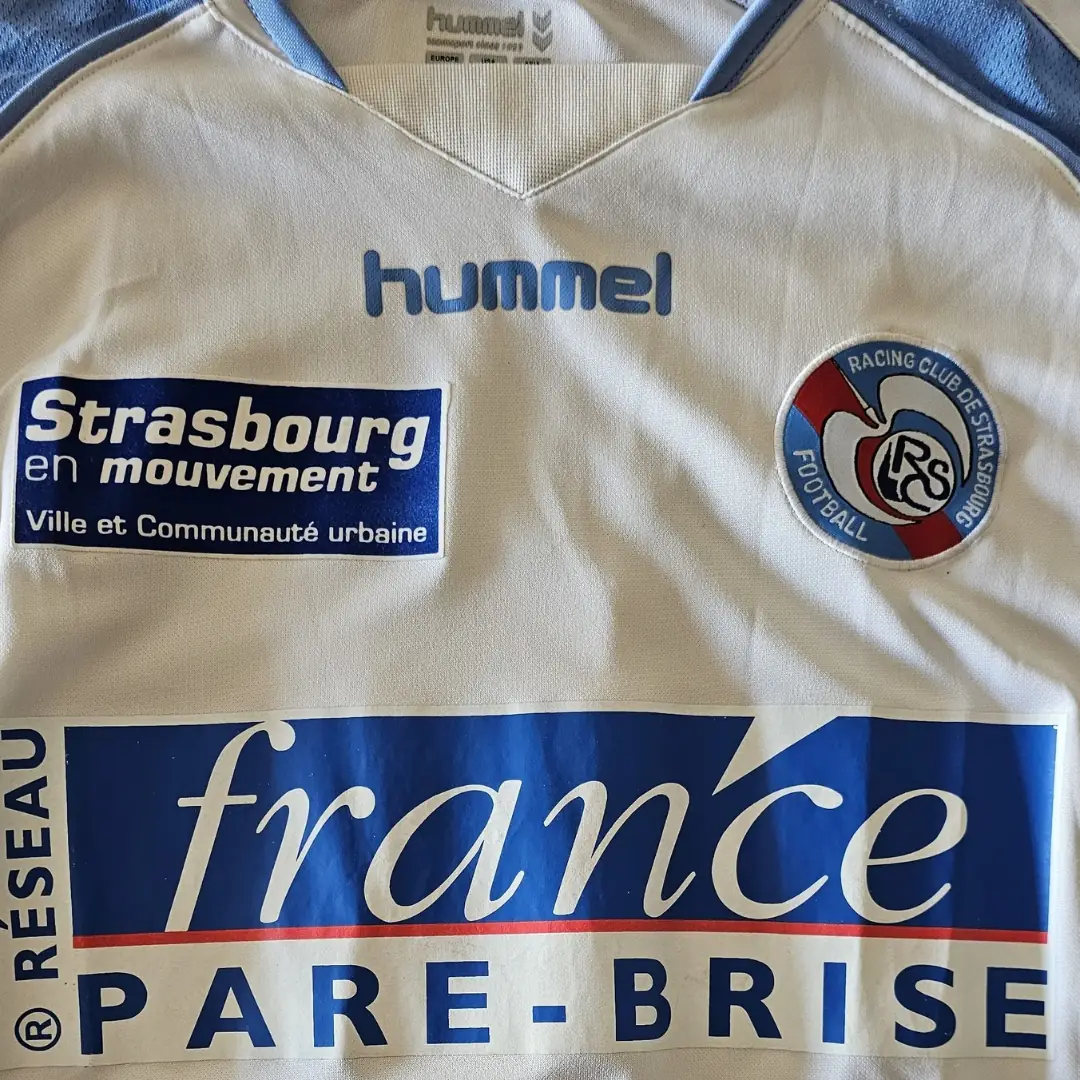 Jacob Mulenga – Racing Strasbourg – Ligue 1 – MATCH WORN JERSEY – JUAN ELUCHANS COLLECTION - Imagen 22