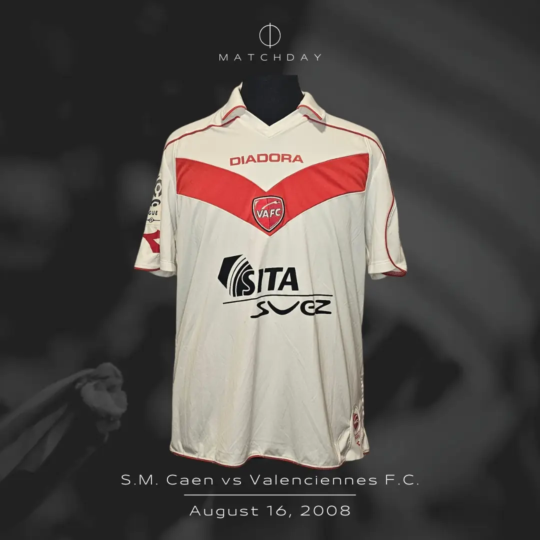 Carlos Sánchez – Valenciennes F.C. – Ligue 1 – MATCH WORN JERSEY – JUAN ELUCHANS COLLECTION - Imagen 4