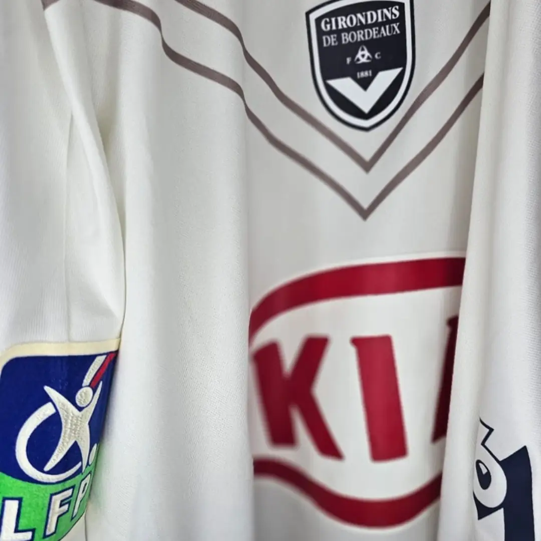 Fernando Cavenaghi – F.C. Girondins – Ligue 1 – MATCH WORN IN BENCH JERSEY – JUAN ELUCHANS COLLECTION - Imagen 6