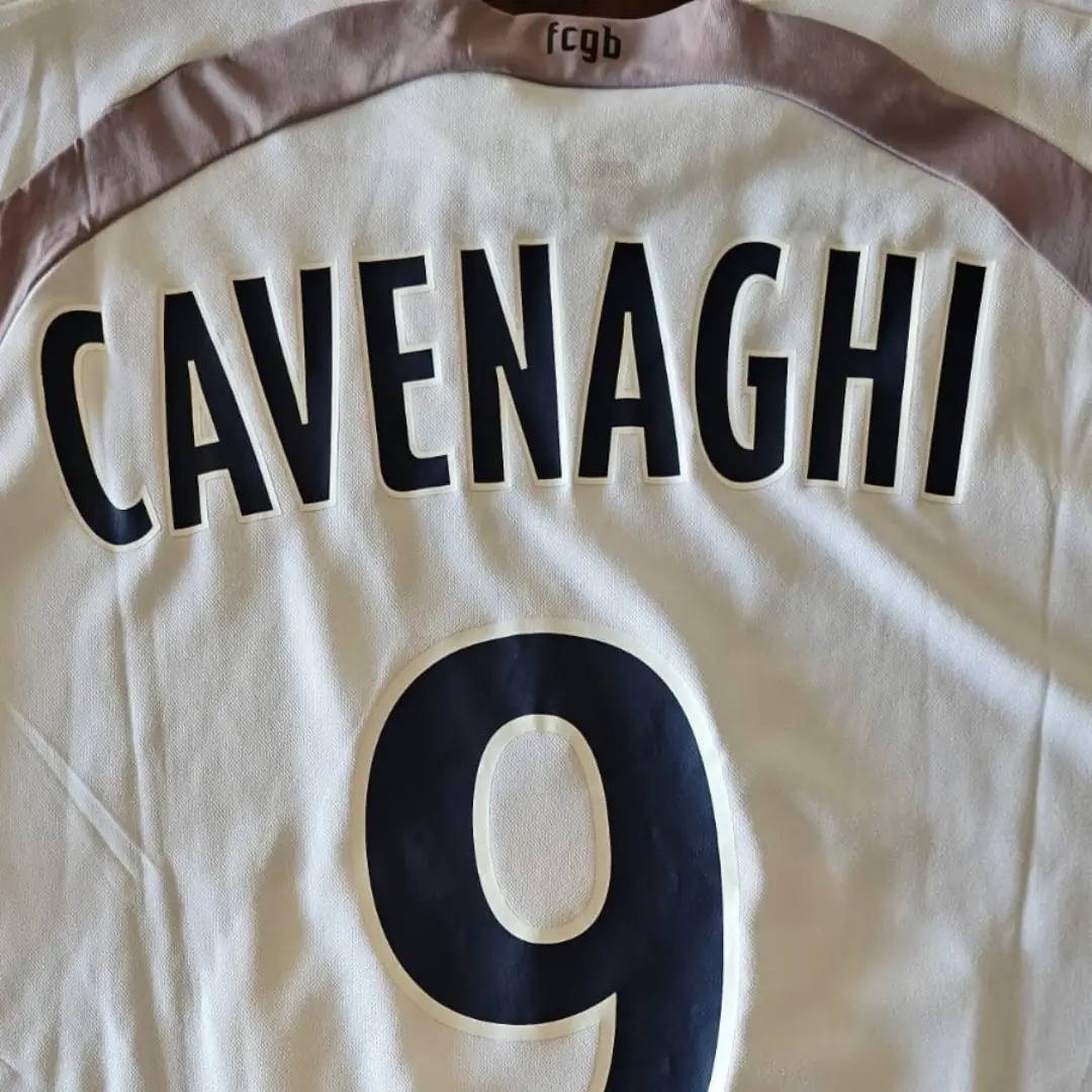 Fernando Cavenaghi – F.C. Girondins – Ligue 1 – MATCH WORN IN BENCH JERSEY – JUAN ELUCHANS COLLECTION - Imagen 20