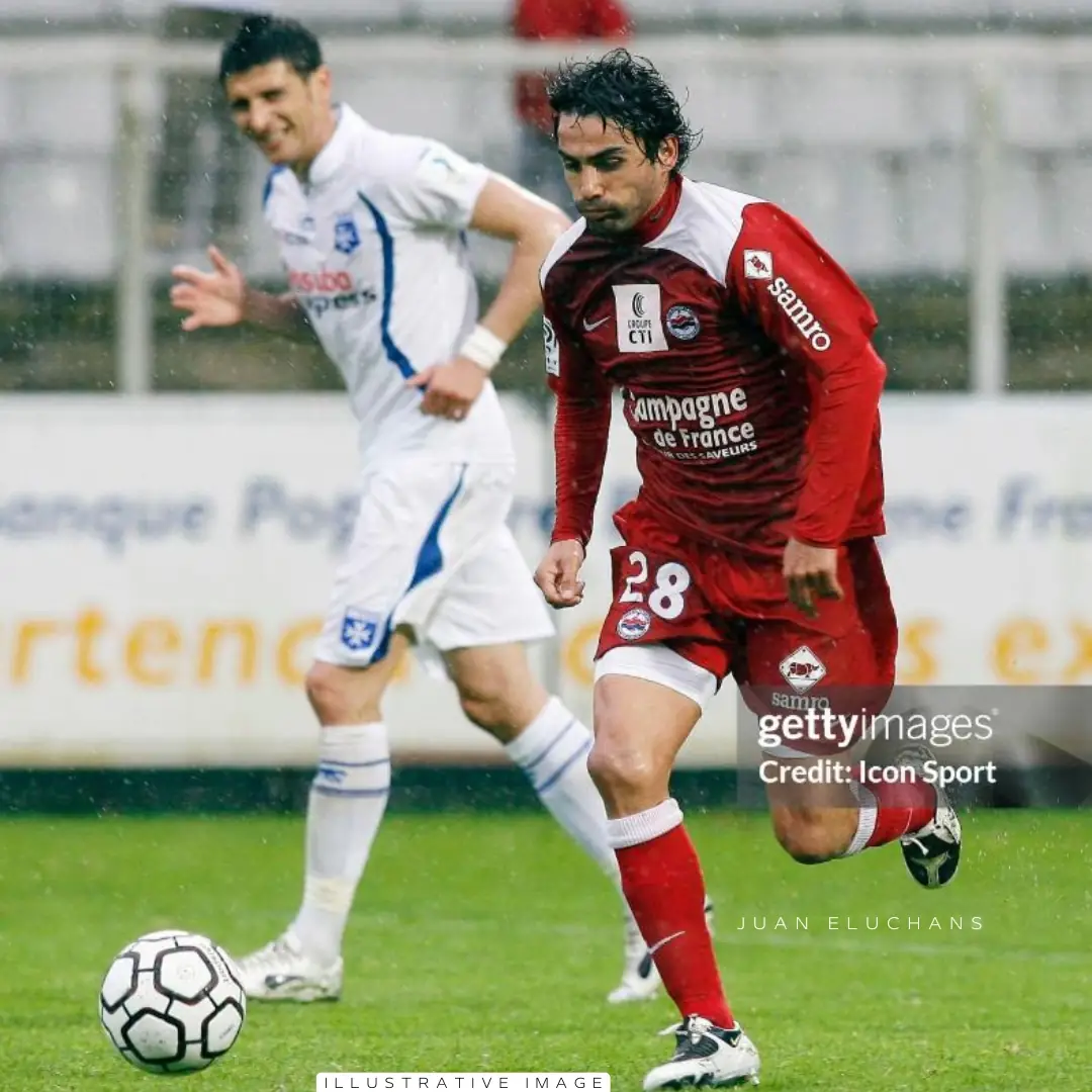 Cedric Hengbart – A.J. Auxerre – Ligue 1 – MATCH WORN JERSEY – JUAN ELUCHANS COLLECTION - Imagen 10