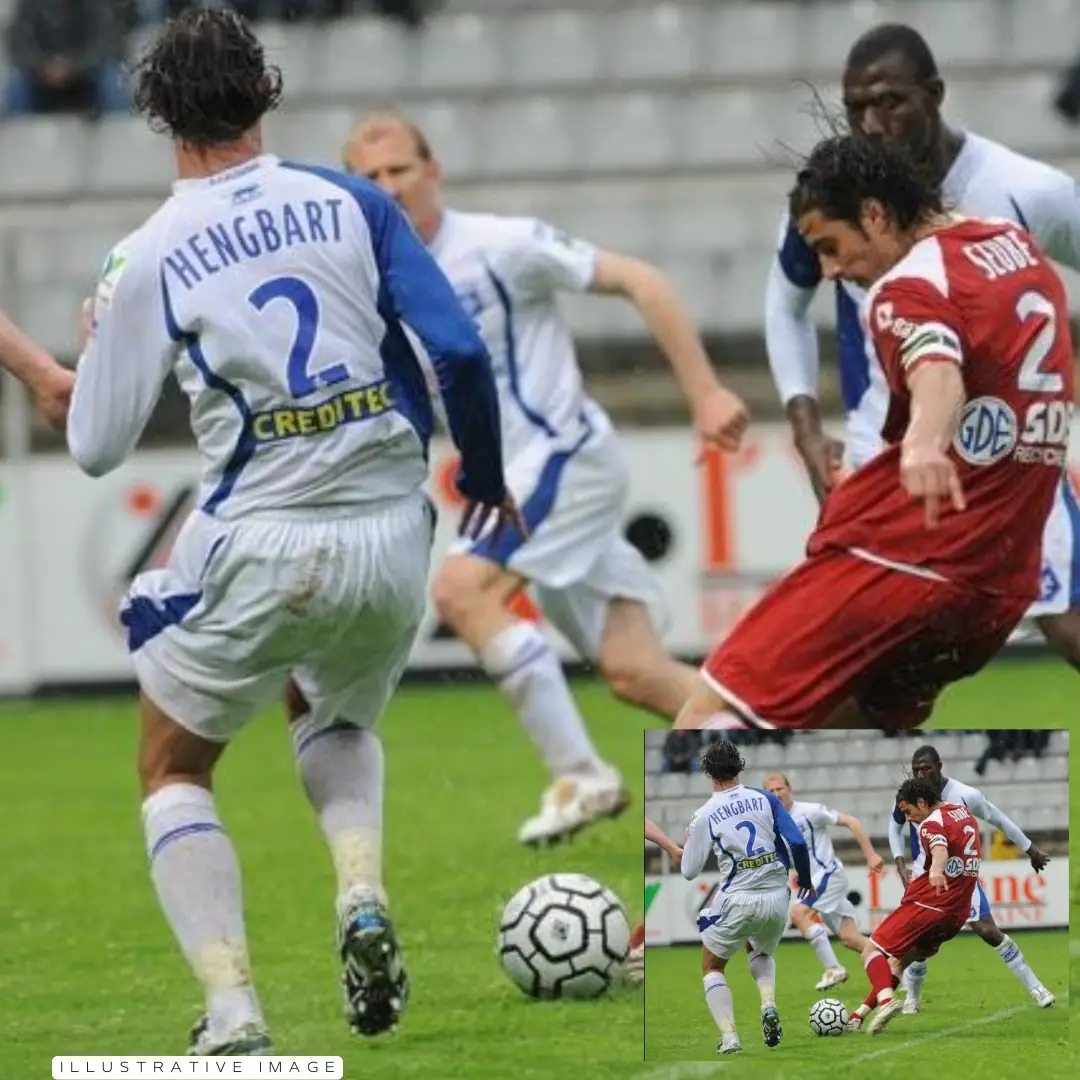Cedric Hengbart – A.J. Auxerre – Ligue 1 – MATCH WORN JERSEY – JUAN ELUCHANS COLLECTION - Imagen 12
