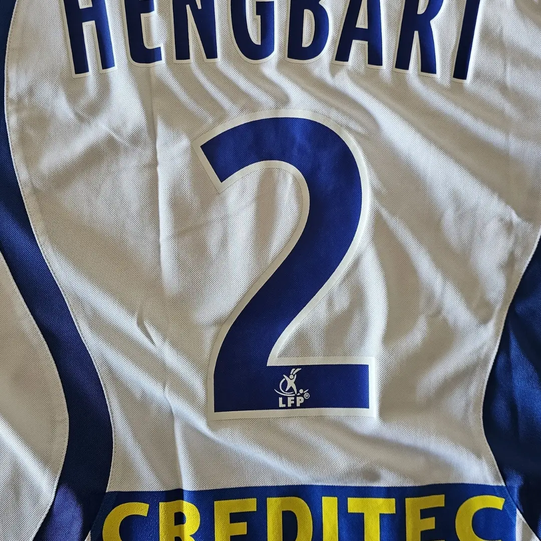 Cedric Hengbart – A.J. Auxerre – Ligue 1 – MATCH WORN JERSEY – JUAN ELUCHANS COLLECTION - Imagen 20