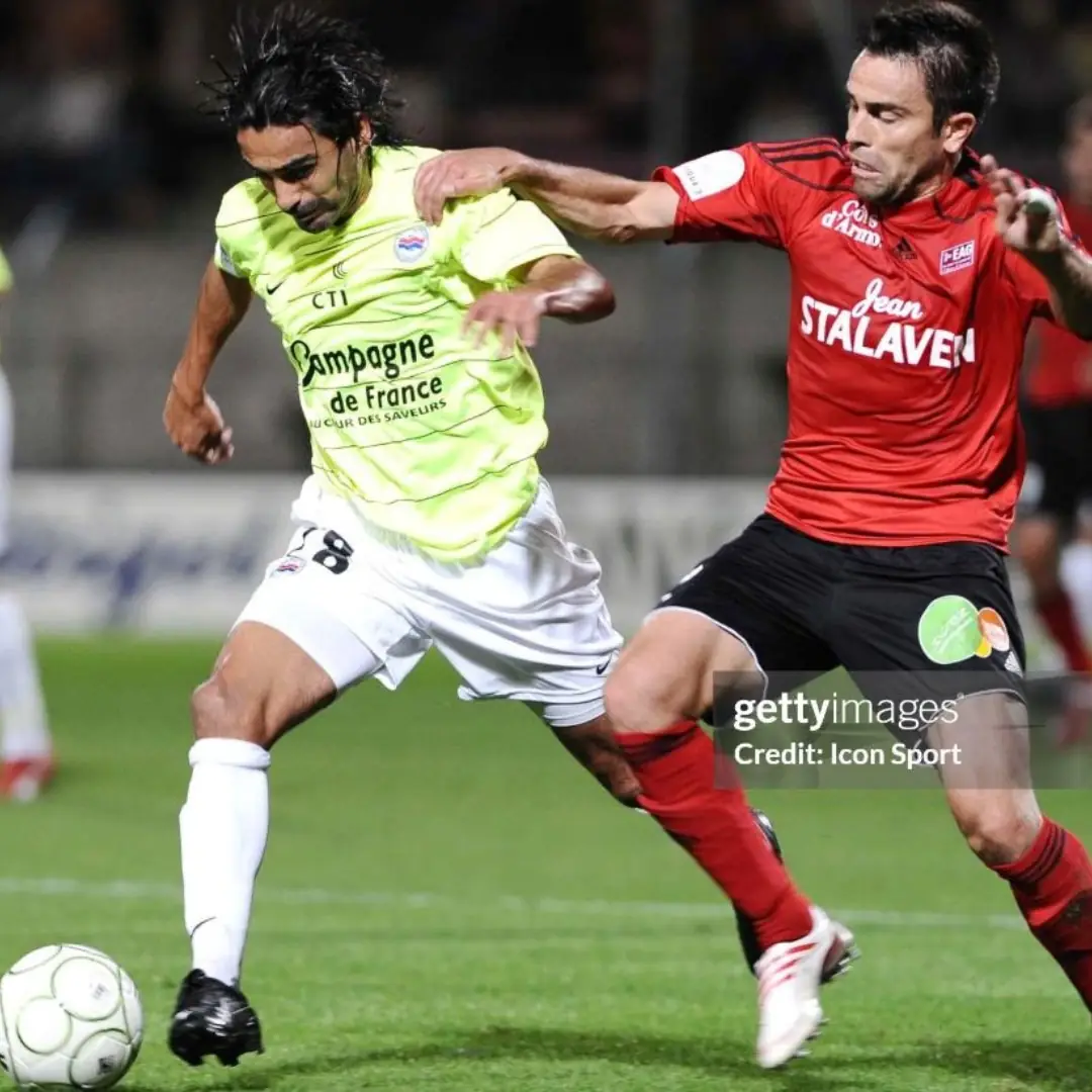 Juan Eluchans – S.M. Caen – Ligue 2 – MATCH WORN JERSEY – JUAN ELUCHANS COLLECTION - Imagen 8