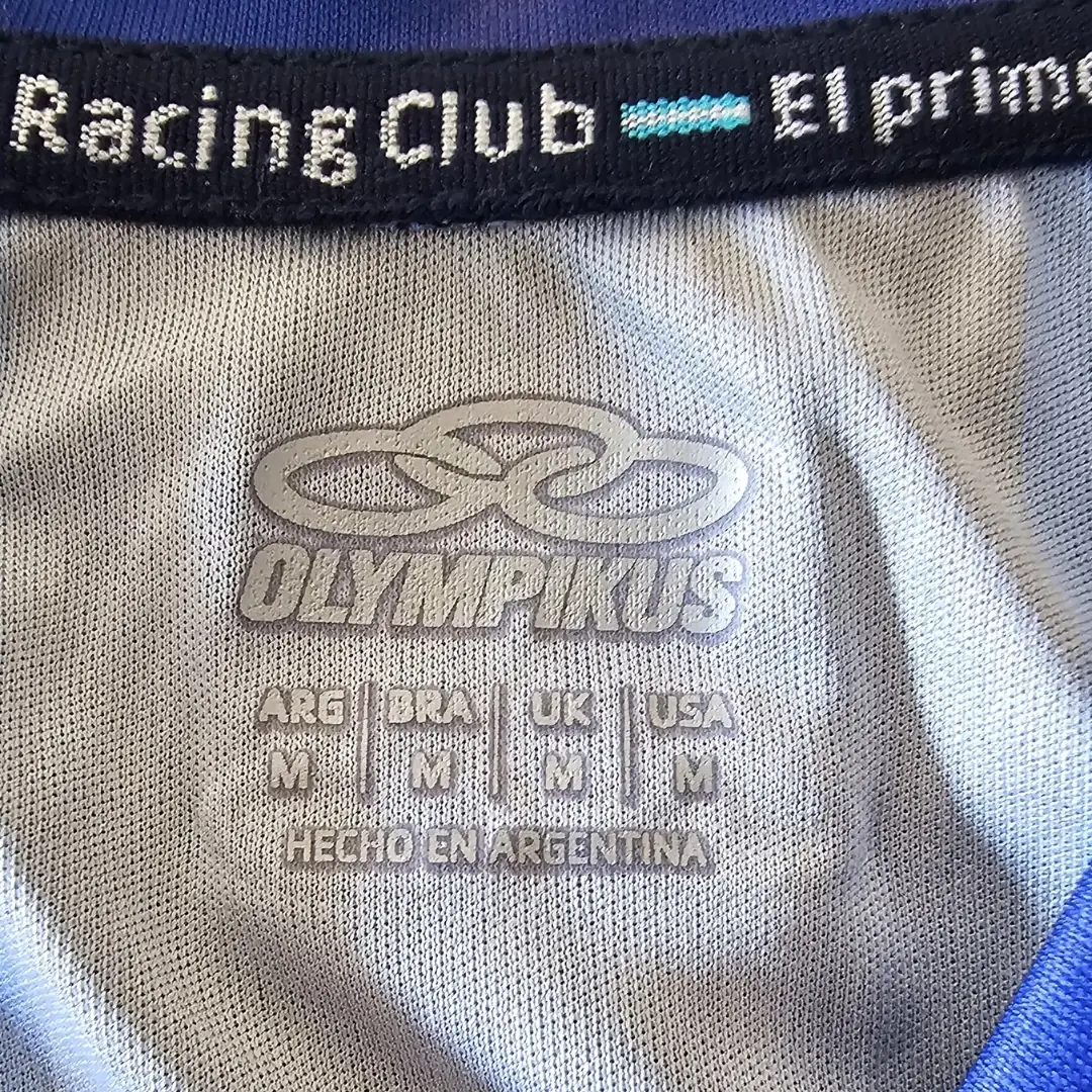 Agustín Pelletieri – Racing Club – Torneo Inicial 2014 – MATCH WORN JERSEY - Imagen 13