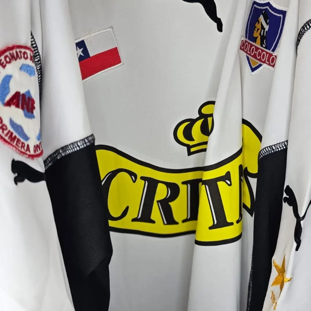 Marcos Millapie – Colo Colo – Friendly match – MATCH WORN JERSEY – JUAN ELUCHANS COLLECTION - Imagen 6