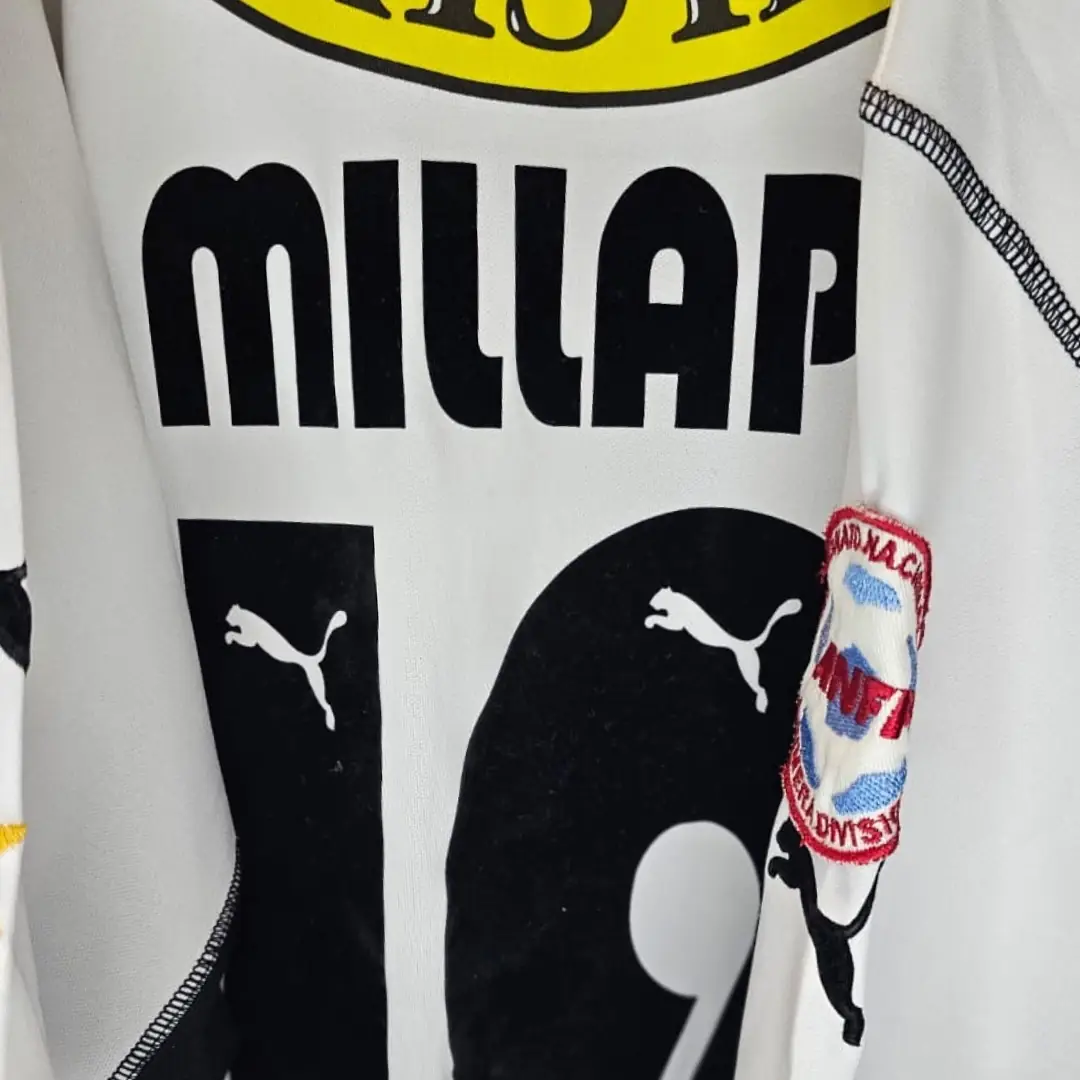 Marcos Millapie – Colo Colo – Friendly match – MATCH WORN JERSEY – JUAN ELUCHANS COLLECTION - Imagen 7