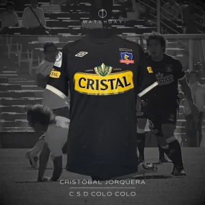 Cristóbal Jorquera - Colo Colo - Torneo Clausura 2011 - MATCH WORN JERSEY - JUAN ELUCHANS COLLECTION