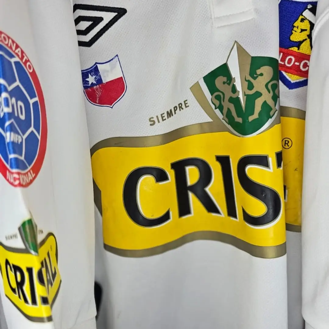 Lucas Wilchez – Colo Colo – Campeonato Nacional 2010 – MATCH WORN JERSEY – JUAN ELUCHANS COLLECTION - Imagen 6