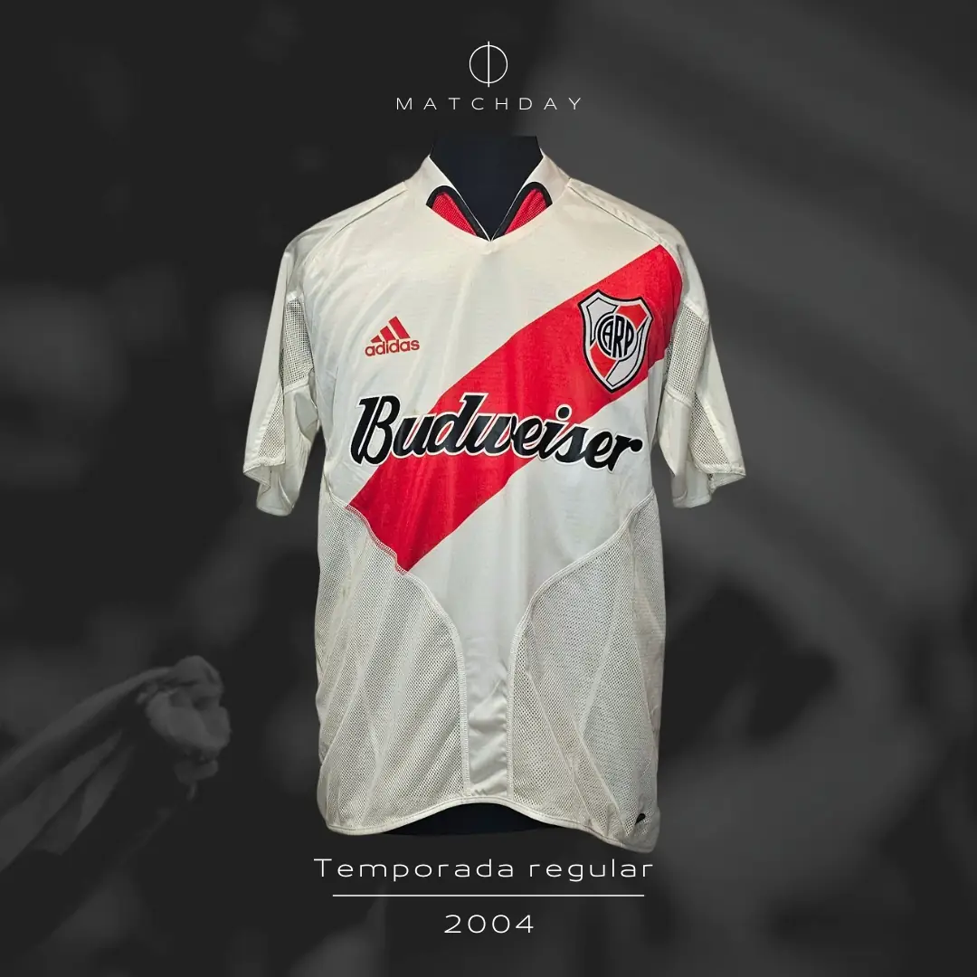 Gastón Fernandez – River Plate – Torneo Apertura 2004 – MATCH WORN JERSEY – JUAN ELUCHANS COLLECTION - Imagen 4