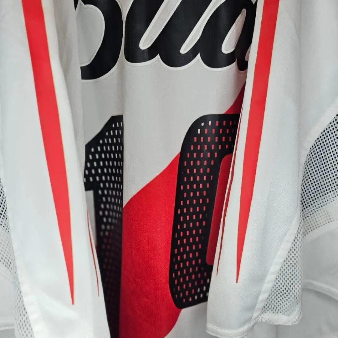 Gastón Fernandez – River Plate – Torneo Apertura 2004 – MATCH WORN JERSEY – JUAN ELUCHANS COLLECTION - Imagen 7
