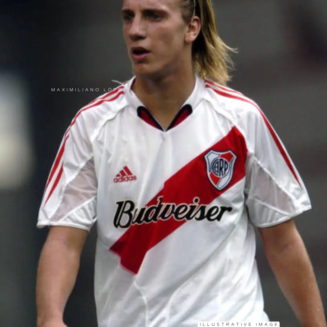 Gastón Fernandez – River Plate – Torneo Apertura 2004 – MATCH WORN JERSEY – JUAN ELUCHANS COLLECTION - Imagen 11