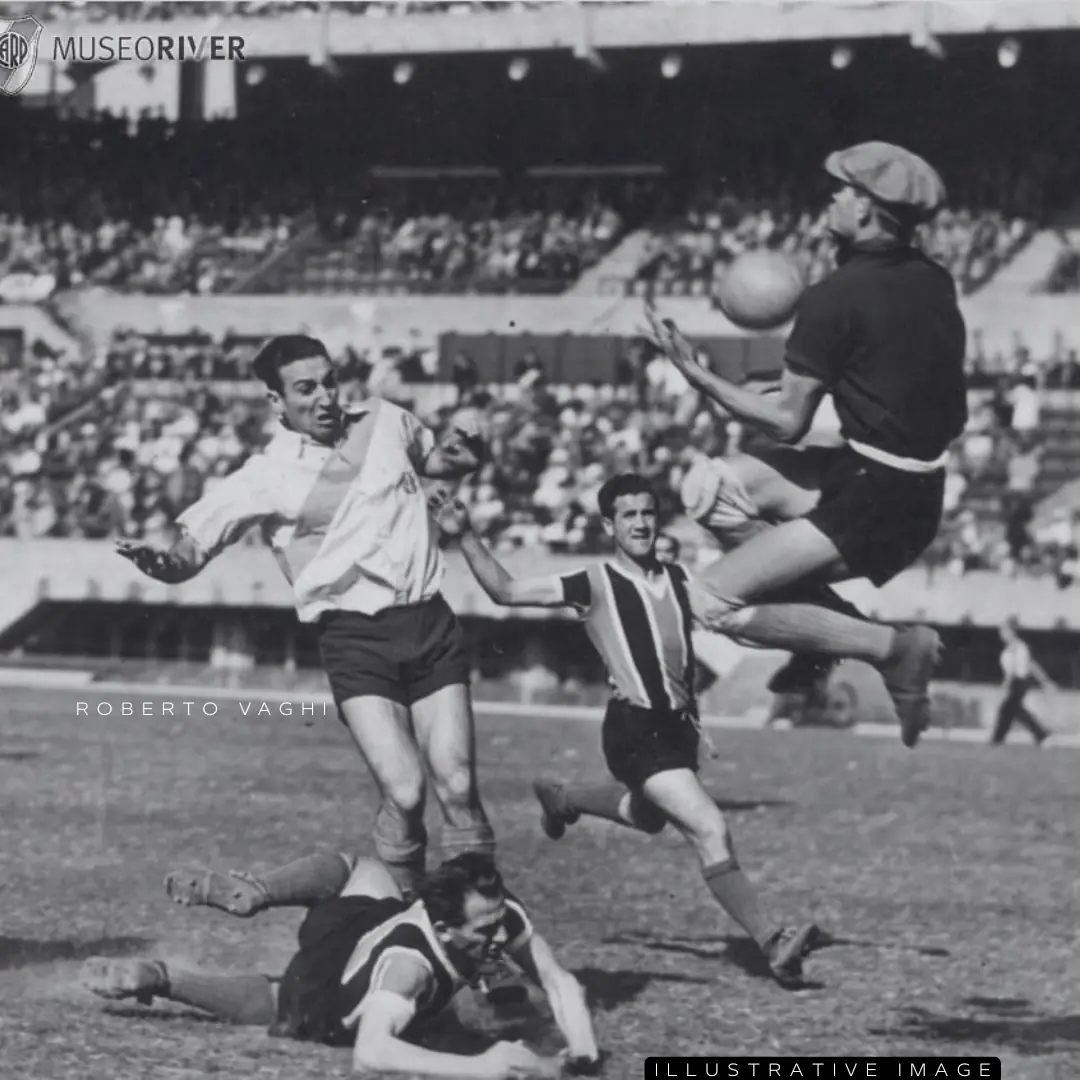Ricardo Vaghi – River Plate – 1ra División – 1944 – VAGHI FAMILY COLLECTION - Imagen 4