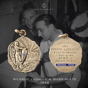 Ricardo Vaghi - River Plate - 1ra División - 1948 - VAGHI FAMILY COLLECTION