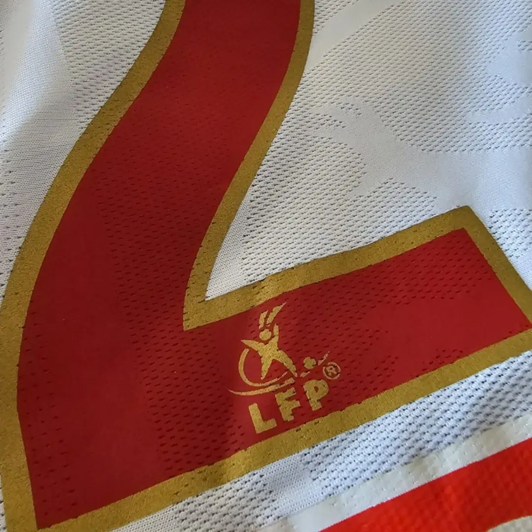 Nadir Belhadj – Lyon – Coupe de la Ligue 2007/08- MATCH WORN JERSEY – JUAN ELUCHANS COLLECTION - Imagen 18