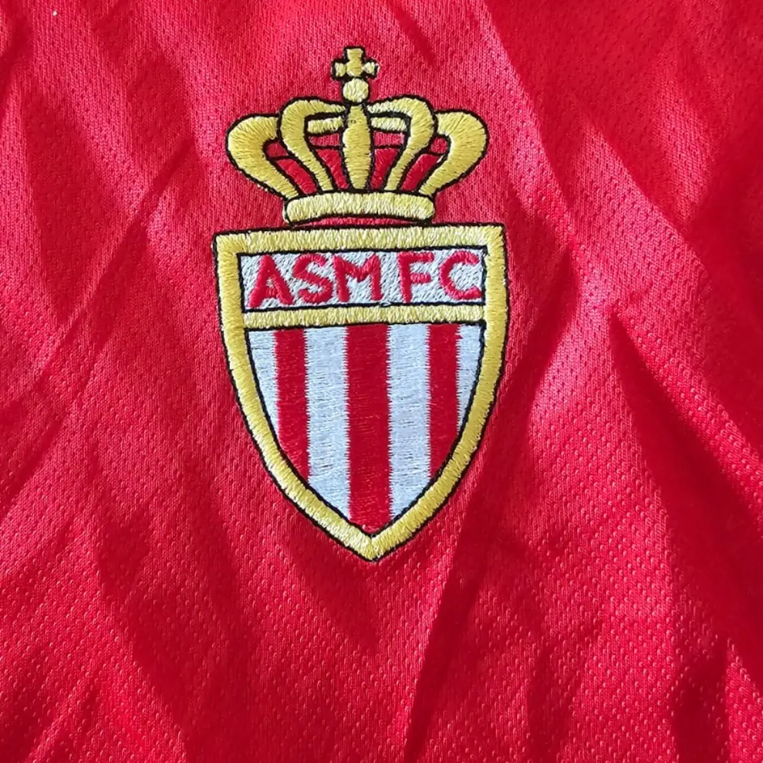 Hugo Ibarra – A.S. Monaco – UCL – MATCH WORN JERSEY - Imagen 13