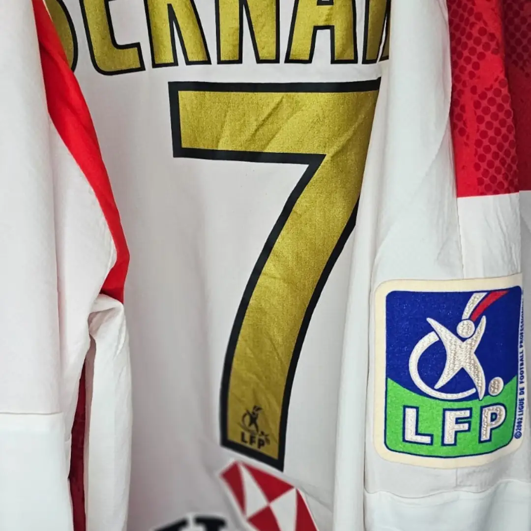Lucas Bernardi – A.S. Monaco – Ligue 1 – MATCH WORN JERSEY – JUAN ELUCHANS COLLECTION - Imagen 7