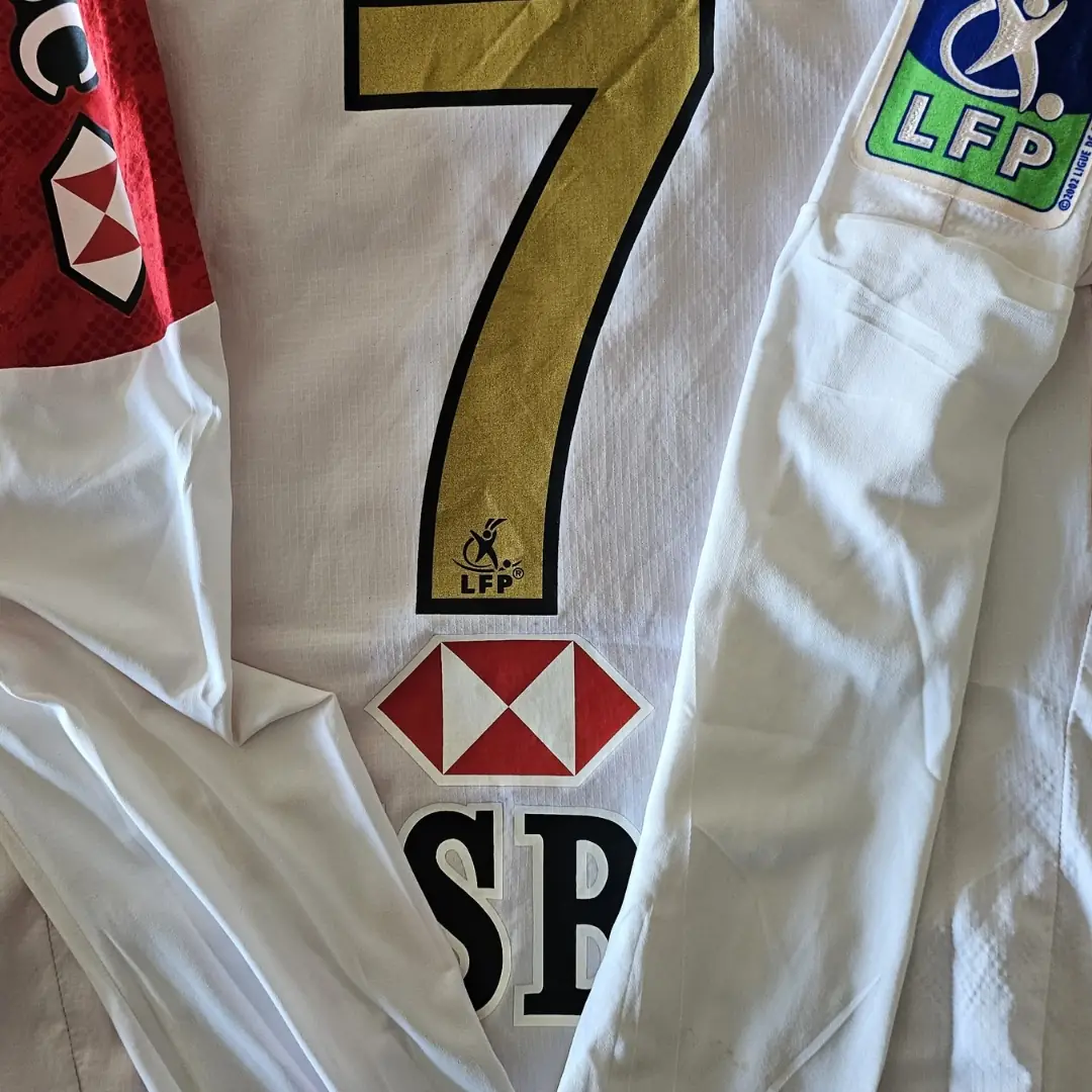 Lucas Bernardi – A.S. Monaco – Ligue 1 – MATCH WORN JERSEY – JUAN ELUCHANS COLLECTION - Imagen 16