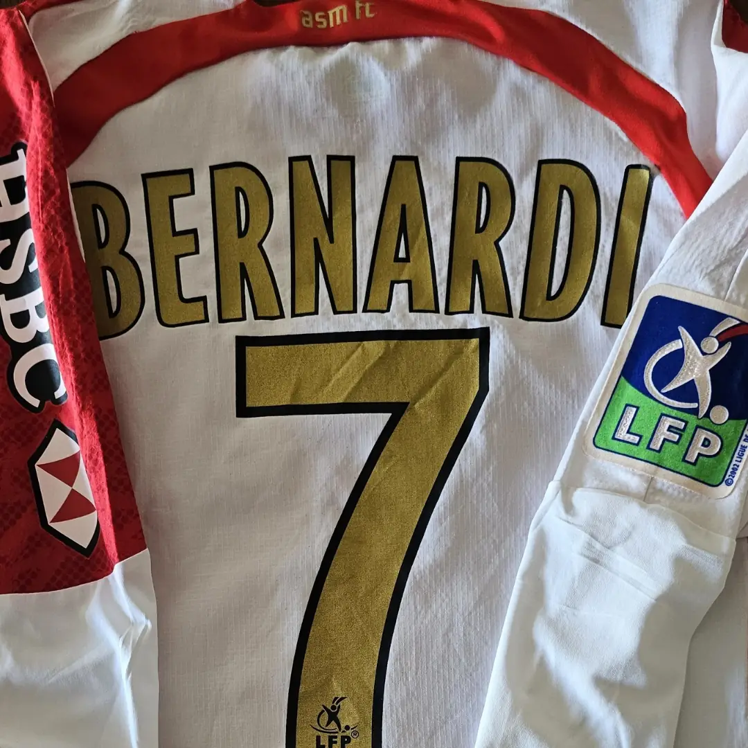 Lucas Bernardi – A.S. Monaco – Ligue 1 – MATCH WORN JERSEY – JUAN ELUCHANS COLLECTION - Imagen 17