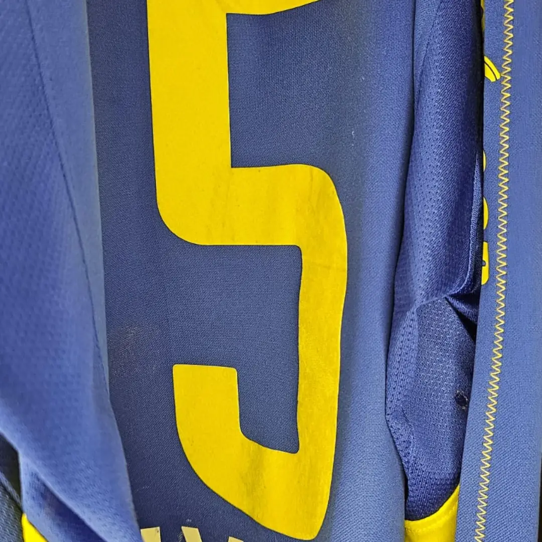 Pablo Álvarez – Boca Juniors – Copa Libertadores 2004 – MATCH WORN JERSEY – PABLO ALVAREZ COLLECTION - Imagen 7