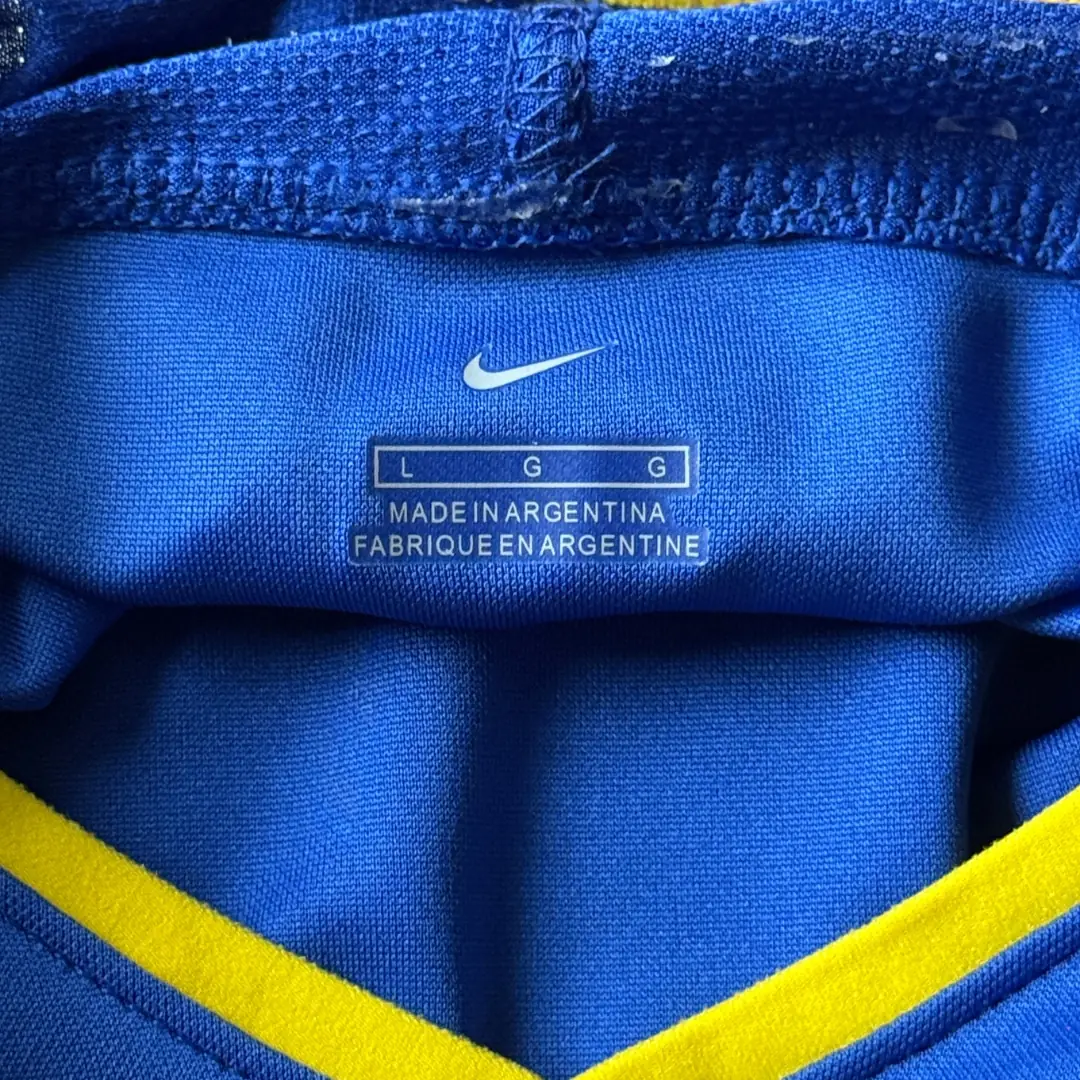 Pablo Álvarez – Boca Juniors – Copa Libertadores 2004 – MATCH WORN JERSEY – PABLO ALVAREZ COLLECTION - Imagen 11