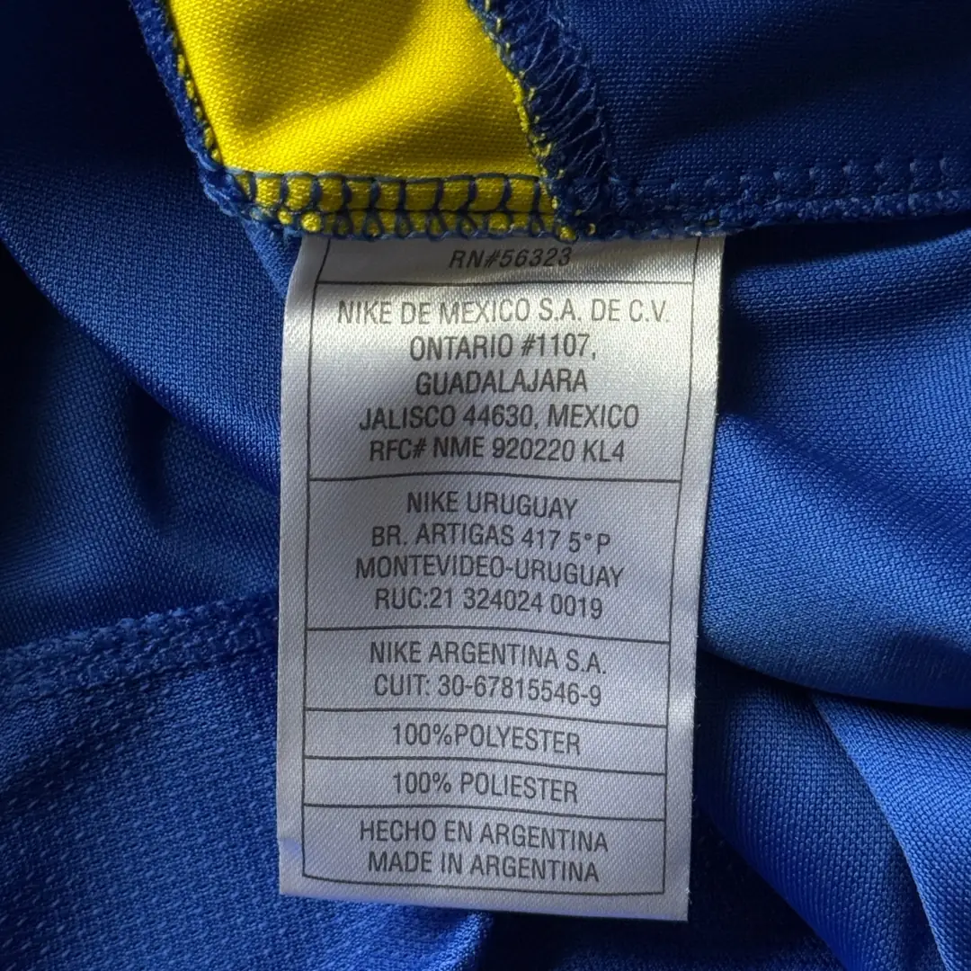 Pablo Álvarez – Boca Juniors – Copa Libertadores 2004 – MATCH WORN JERSEY – PABLO ALVAREZ COLLECTION - Imagen 14