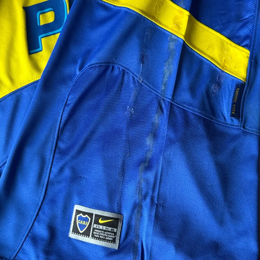 Pablo Álvarez – Boca Juniors – Copa Libertadores 2004 – MATCH WORN JERSEY – PABLO ALVAREZ COLLECTION - Imagen 31
