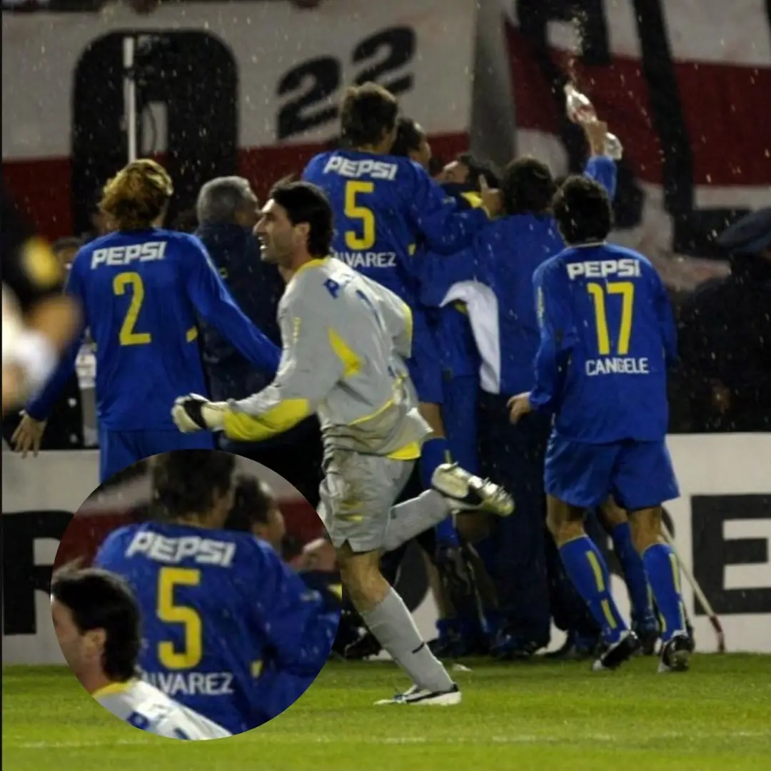 Pablo Álvarez – Boca Juniors – Copa Libertadores 2004 – MATCH WORN JERSEY – PABLO ALVAREZ COLLECTION - Imagen 38