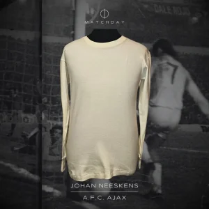 Johan Neeskens - Ajax - Intercontinental Cup 1972 - MATCH WORN WASHED JERSEY