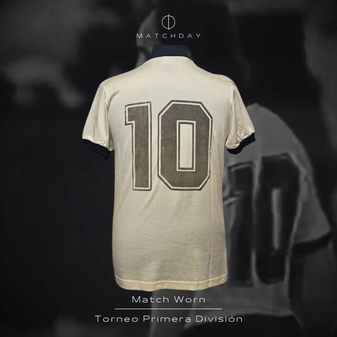 Ricardo Enrique Bochini – C.A. Independiente – Campeonato Primera División 1986/87 – MATCH WORN JERSEY - Imagen 3