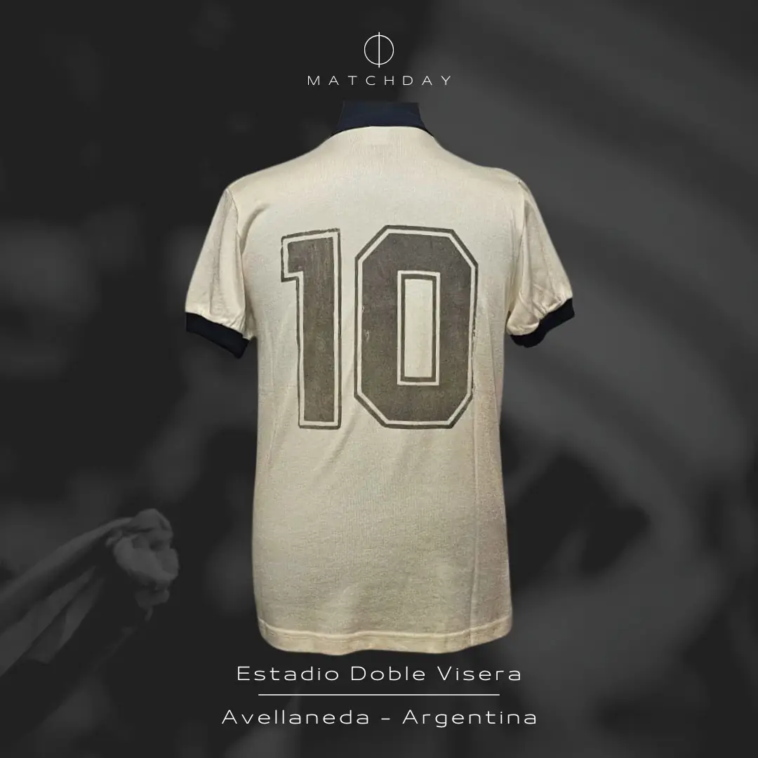 Ricardo Enrique Bochini – C.A. Independiente – Campeonato Primera División 1986/87 – MATCH WORN JERSEY - Imagen 5