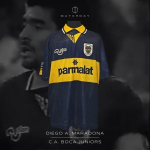 Diego Maradona - Boca Jrs. - Torneo Apertura 1995 - MATCH WORN JERSEY