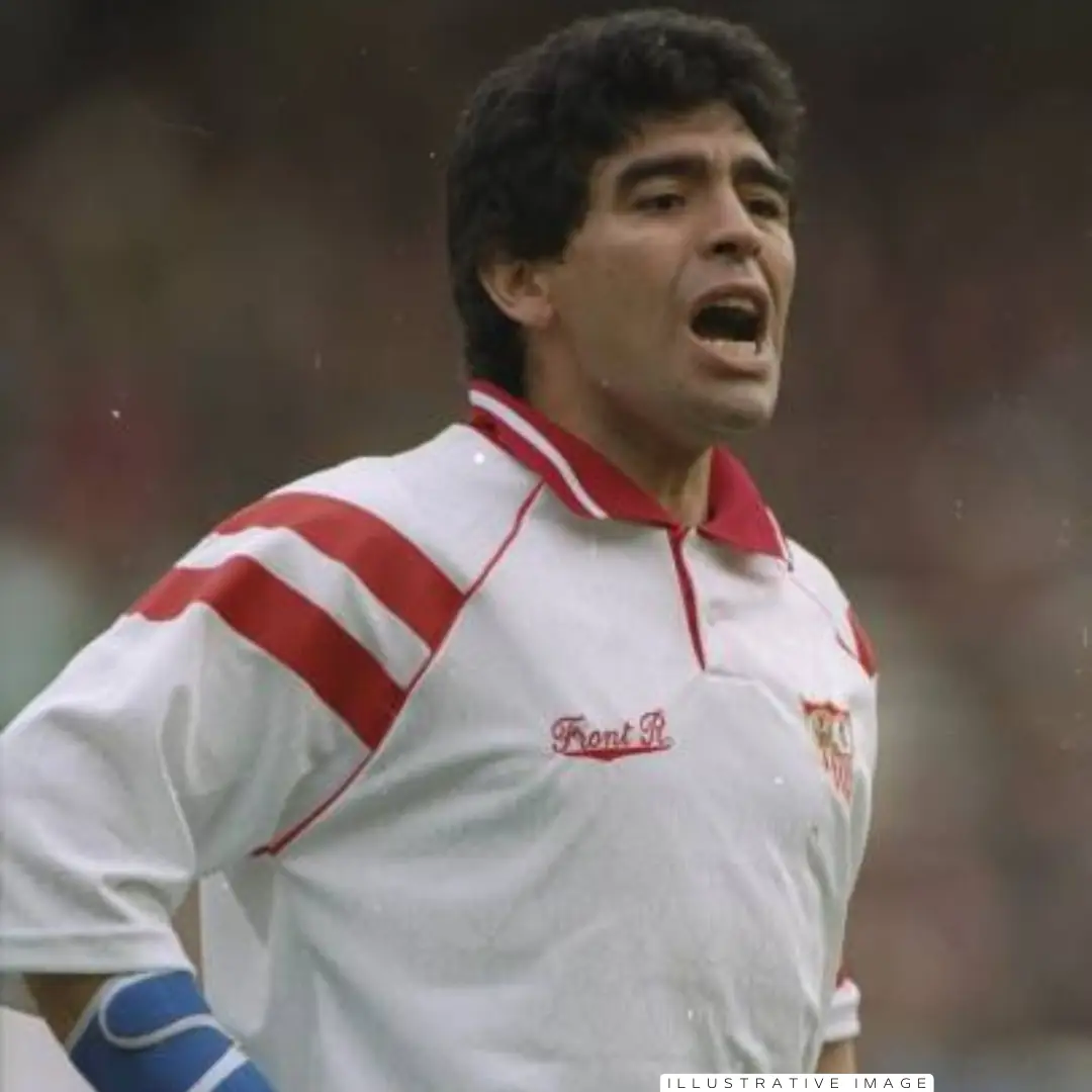 Diego Maradona – Sevilla F.C. – Primera División 1992/93 – MATCH WORN & SIGNED JERSEY – CARLOS DIBOS COLLECTION - Imagen 14