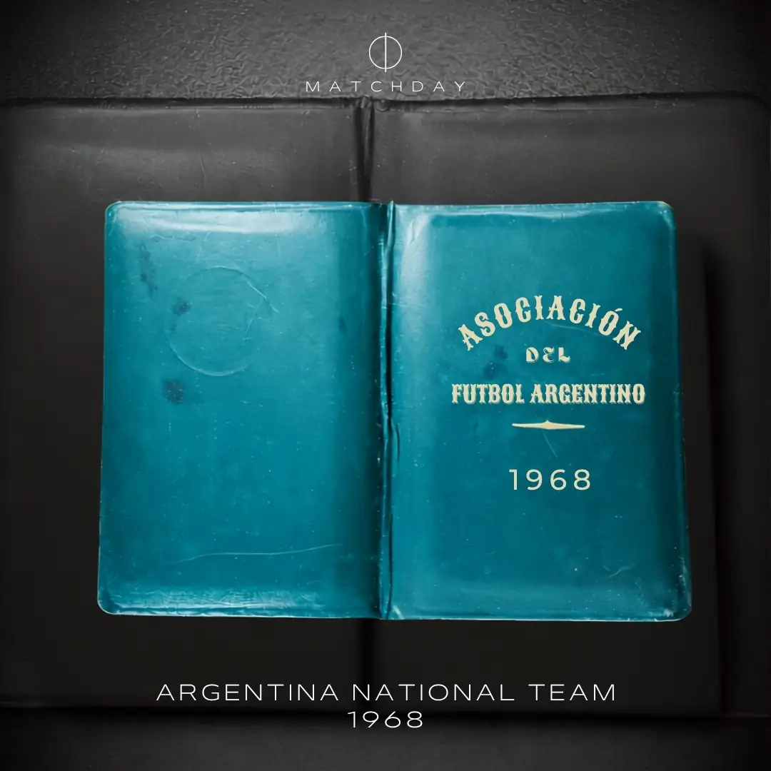 Humberto Maschio – Argentina National Team 1968 & 1969 manager credentials – HUMBERTO MASCHIO’S COLLECTION - Imagen 4