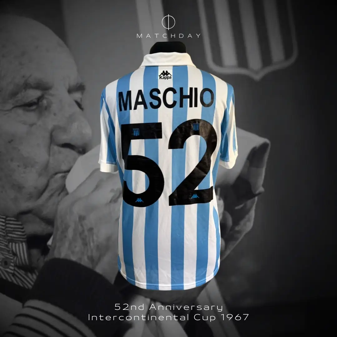 Humberto Maschio – Racing Club – Protocol Jersey – HUMBERTO MASCHIO’S COLLECTION - Imagen 3