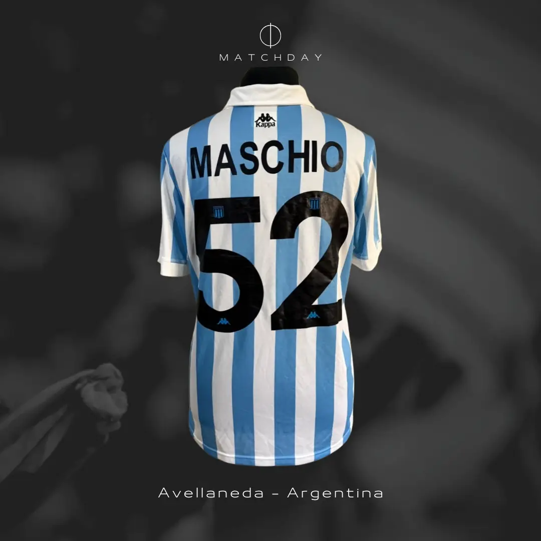 Humberto Maschio – Racing Club – Protocol Jersey – HUMBERTO MASCHIO’S COLLECTION - Imagen 5