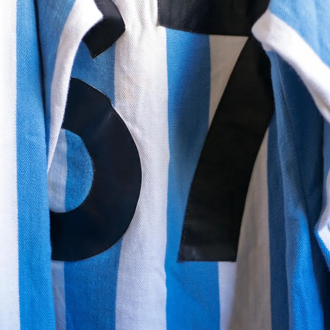 Humberto Maschio – Racing Club – Protocol Jersey + Honorary membership credencial – HUMBERTO MASCHIO’S COLLECTION - Imagen 8