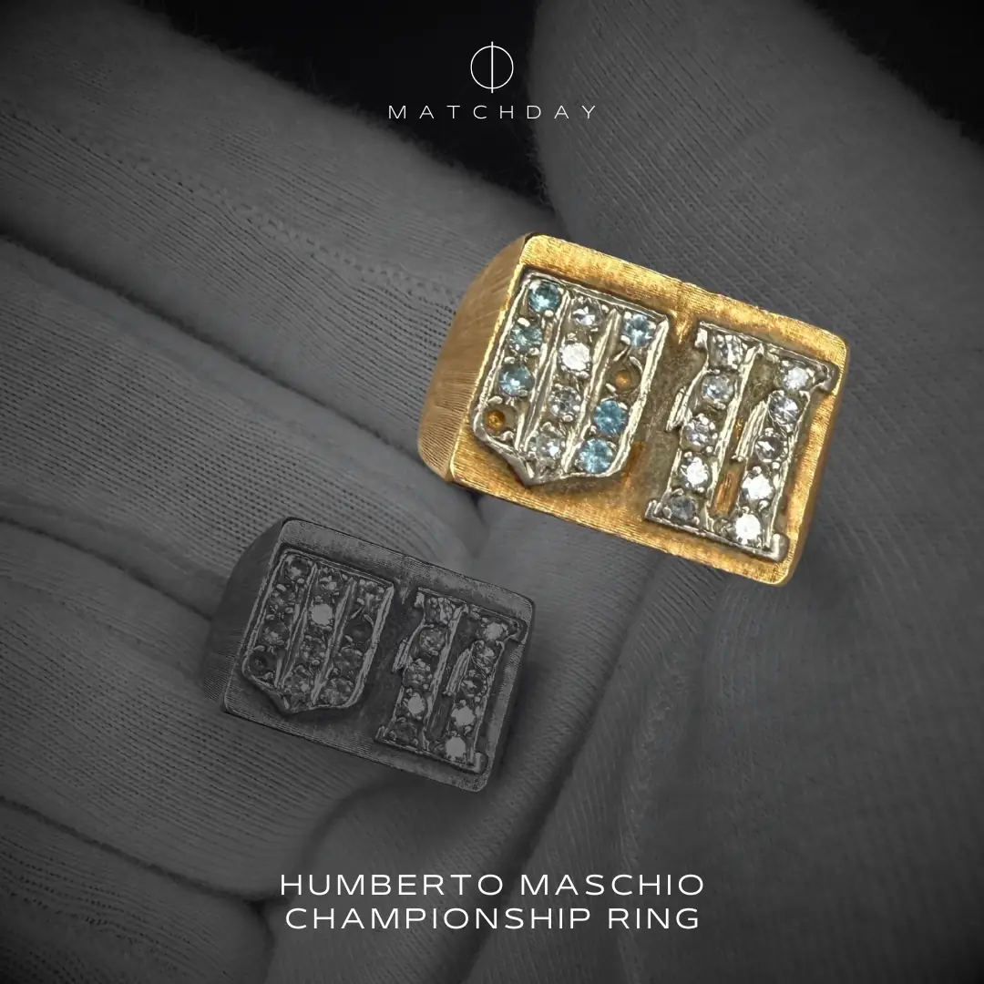 Humberto Maschio 1966 Torneo Primera Division championship ring – HUMBERTO MASCHIO’S COLLECTION