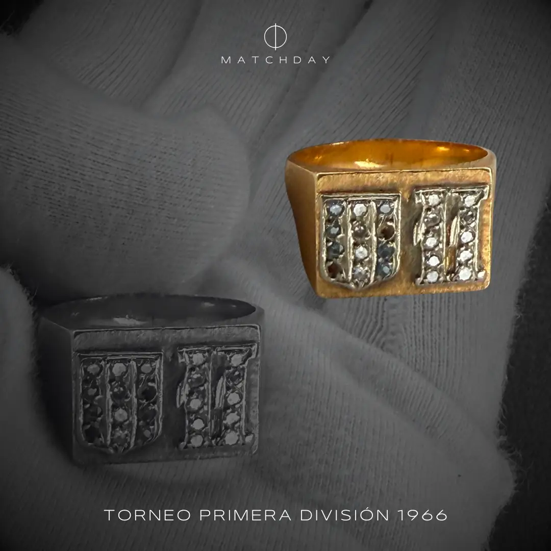 Humberto Maschio 1966 Torneo Primera Division championship ring – HUMBERTO MASCHIO’S COLLECTION - Imagen 3