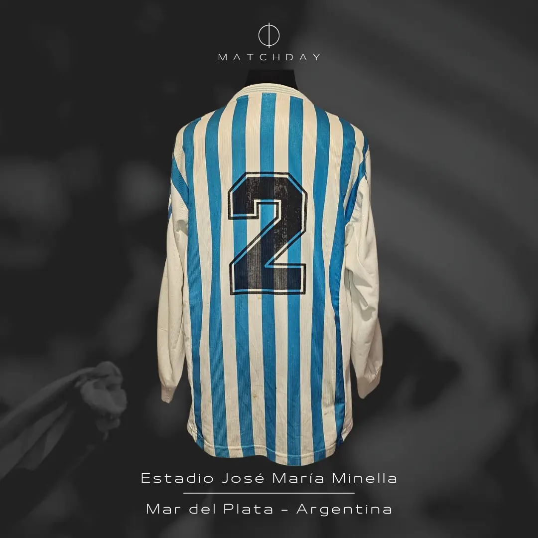 Diego Capria – Racing Club – Copa Ciudad de Mar del Plata 1999 – Match worn jersey - Image 5