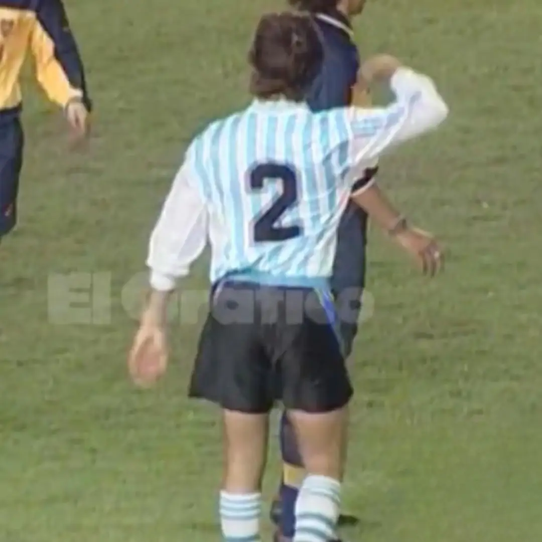Diego Capria – Racing Club – Copa Ciudad de Mar del Plata 1999 – Match worn jersey - Image 10