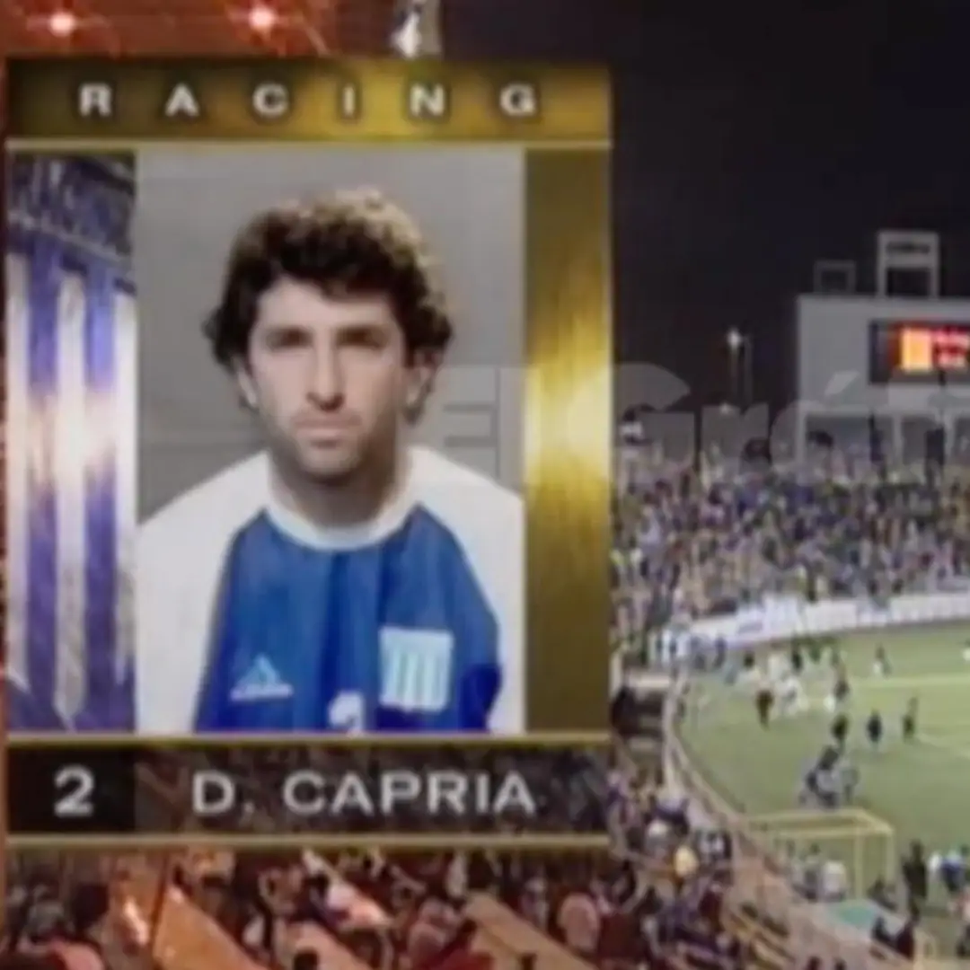 Diego Capria – Racing Club – Copa Ciudad de Mar del Plata 1999 – Match worn jersey - Image 12