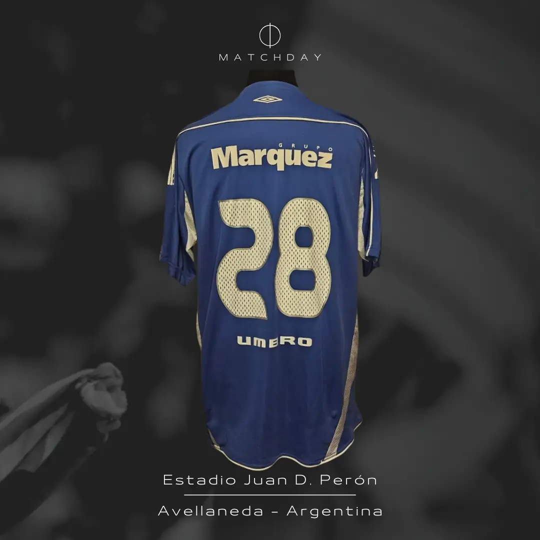 Juan Eluchans – C.A. Independiente – Torneo Clausura 2007 – Match worn jersey – ELUCHANS COLLECTION - Image 6