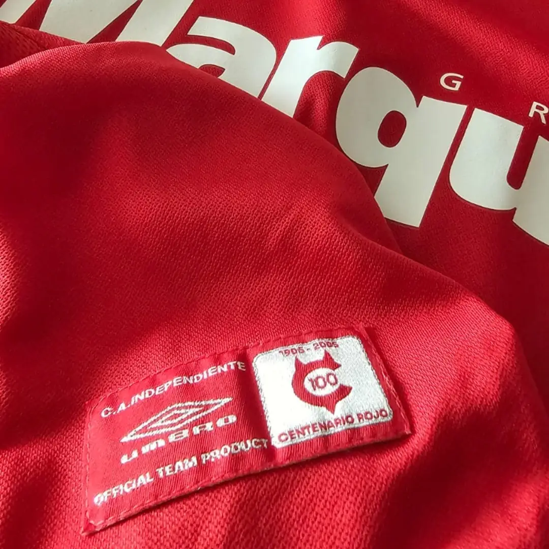 Juan Eluchans – C.A. Independiente – Torneo Apertura 2006 – Match worn jersey – ELUCHANS COLLECTION - Image 12
