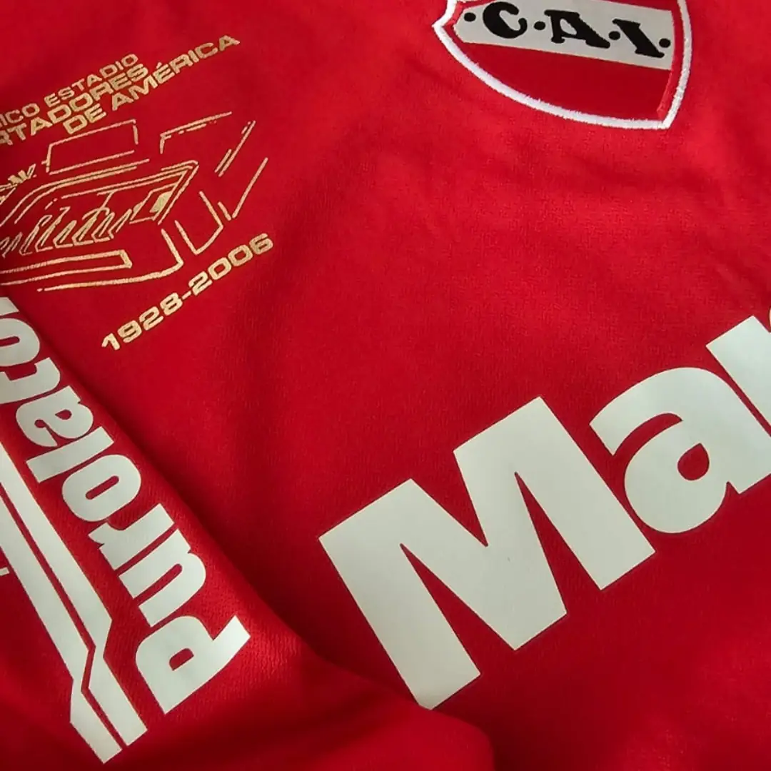 Juan Eluchans – C.A. Independiente – Torneo Apertura 2006 – Match worn jersey – ELUCHANS COLLECTION - Image 13