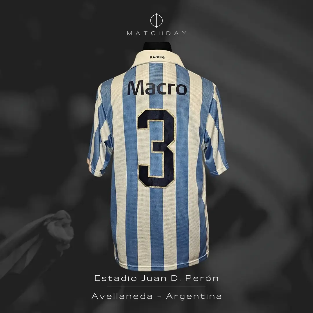 Celso Esquivel – Racing Club – Torneo Clausura 2007 – Match worn jersey - Image 5