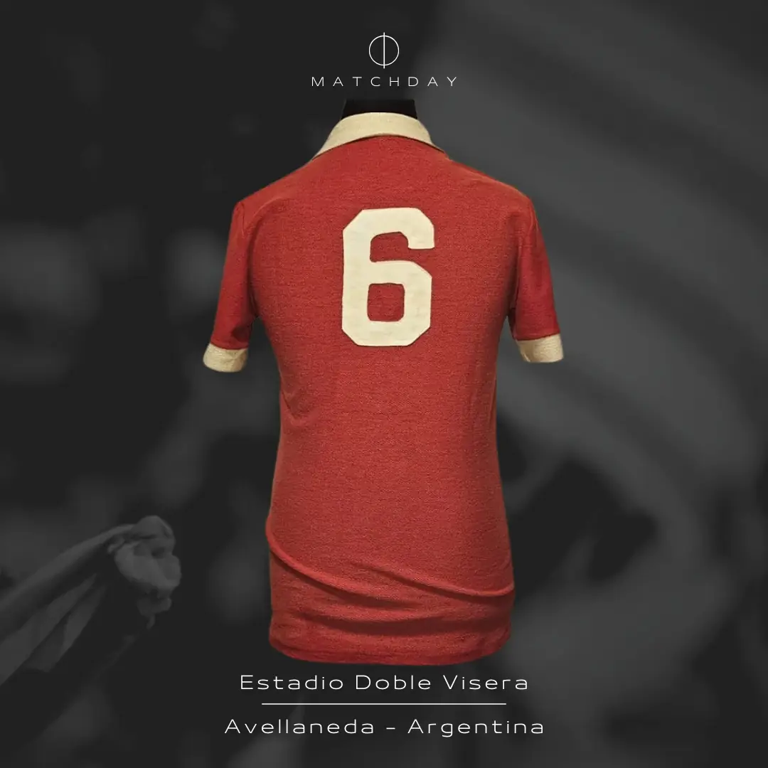 David Acevedo – C. A. Independiente – Campeonato Metropolitano & Copa Libertadores 1968- Match worn jersey - Image 5