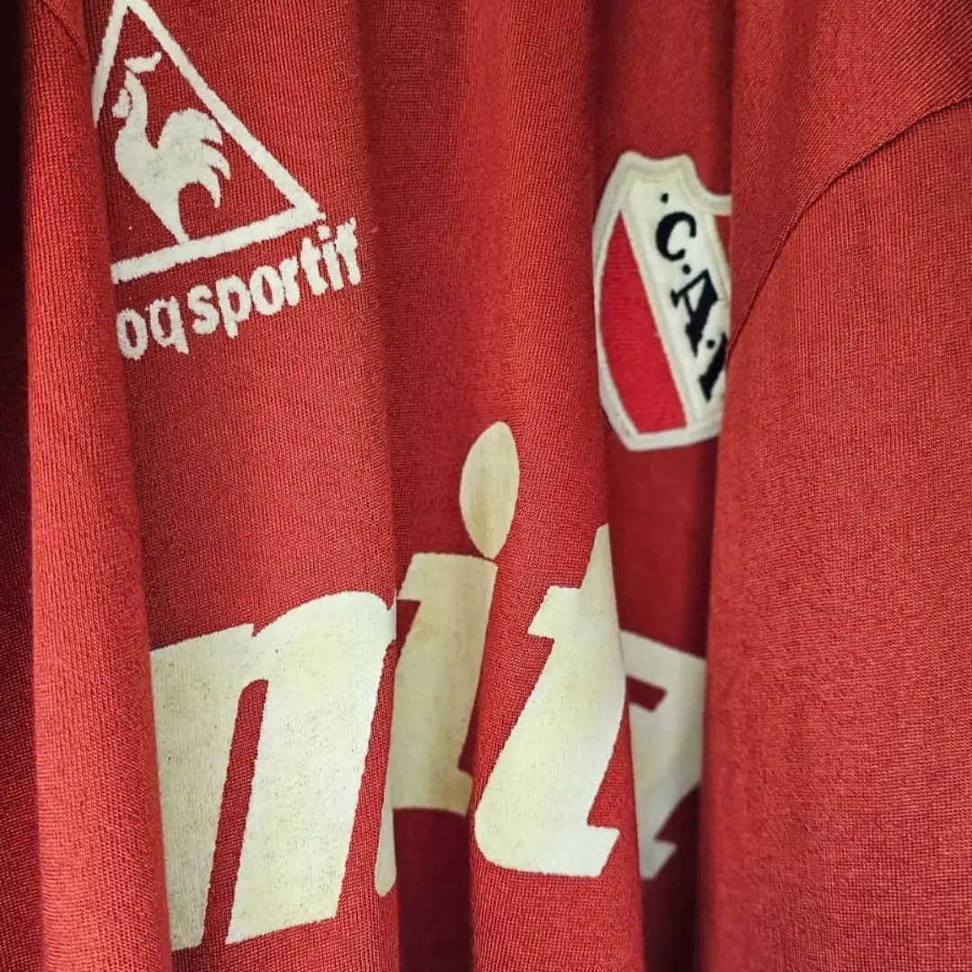 Ricardo Bochini – C.A. Independiente – Liguilla pre Libertadores 1987 – Match worn jersey - Image 6