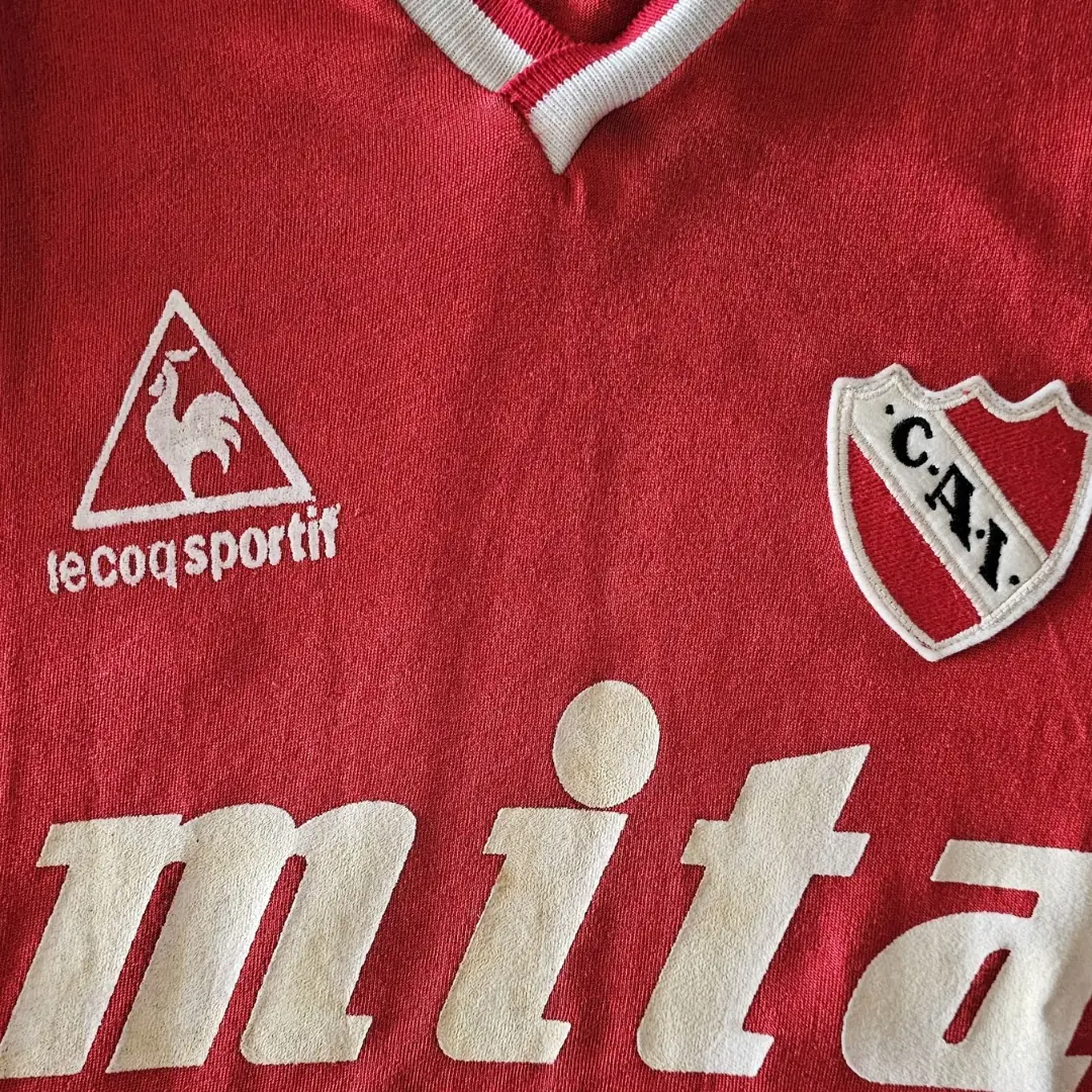 Ricardo Bochini – C.A. Independiente – Liguilla pre Libertadores 1987 – Match worn jersey - Image 15