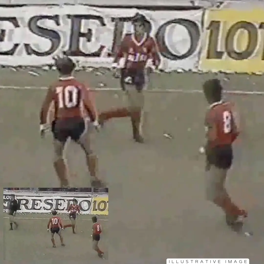 Ricardo Bochini – C.A. Independiente – Liguilla pre Libertadores 1987 – Match worn jersey - Image 20